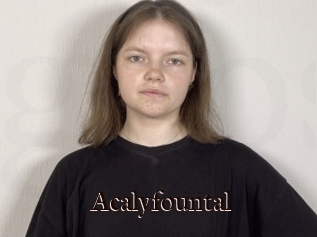 Acalyfountal