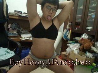 BoyHornyAFcrossdress