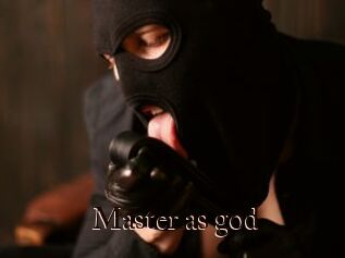 Master_as_god
