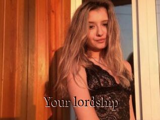 Your_lordship